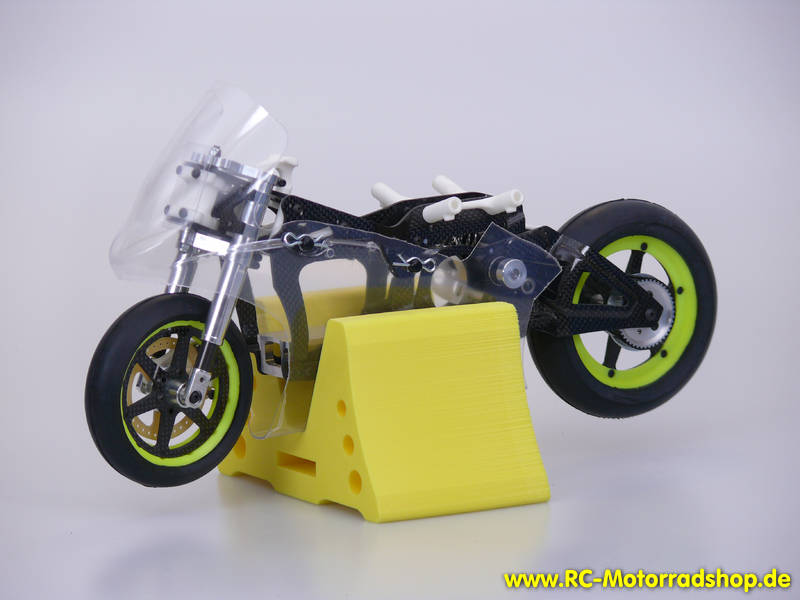 50101113: LIGHTSCALE Bike-Ständer 1:5 Schaumstoff - gelb 50101113